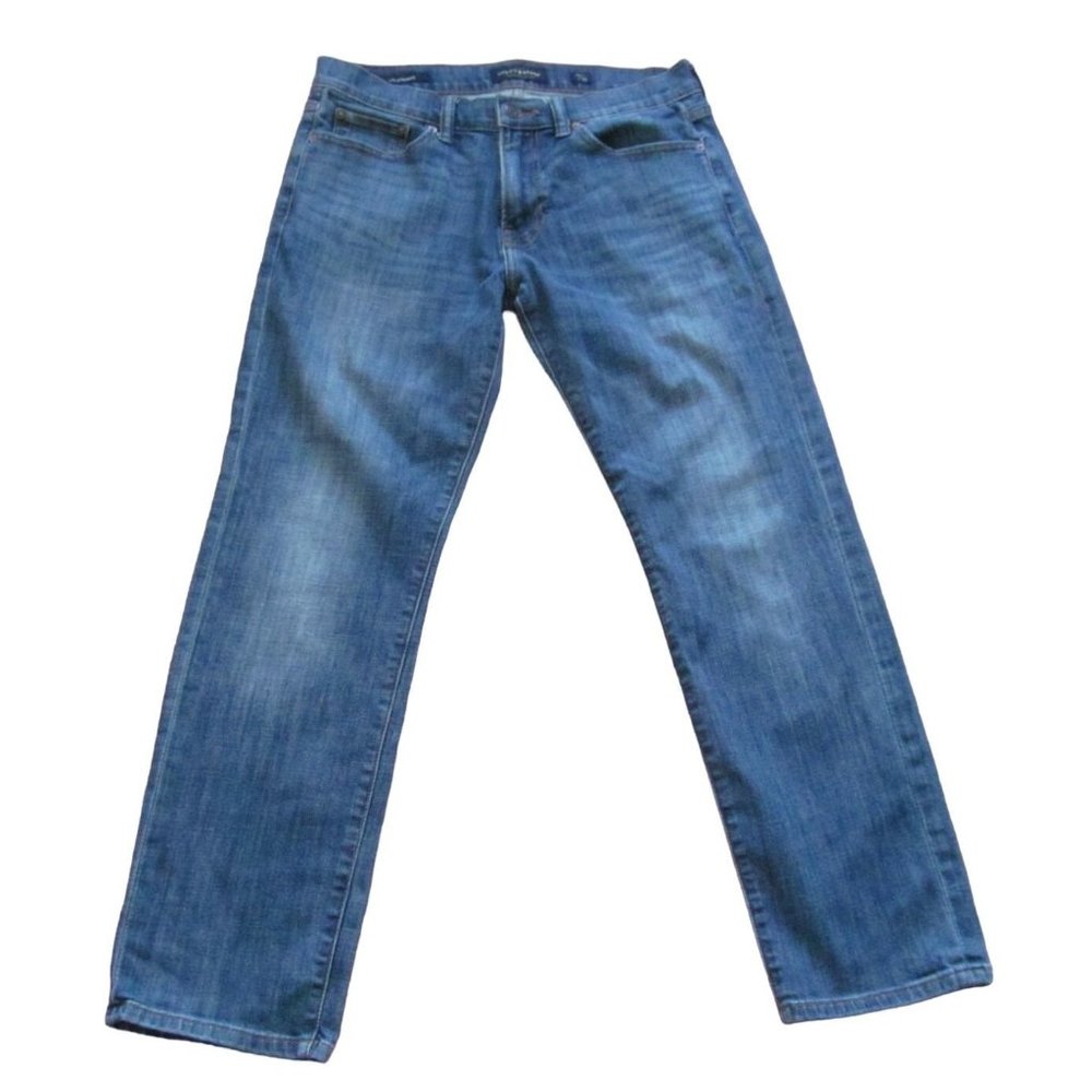 Lucky Brand 221 Straight Denim Blue Jeans Womens Size 32/30